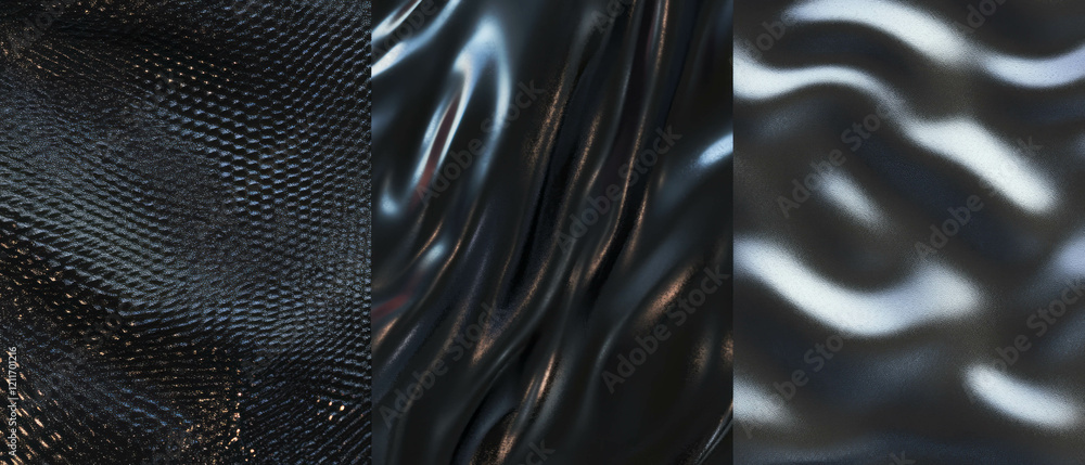 Aufkleber unique embossed aluminum texture with raised design and varied surface patterns