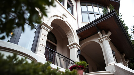 Magnificent Classic House Exterior: Architectural Details and Elegant Design