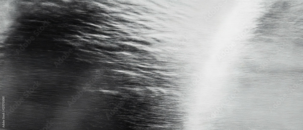 Poster extruded aluminum showcasing a smooth surface and unique texture in minimalist design