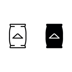 cement bag icon icon color editable