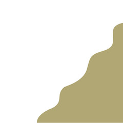 Abstract shape corner border