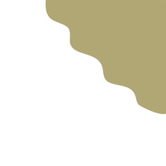 Abstract shape corner border