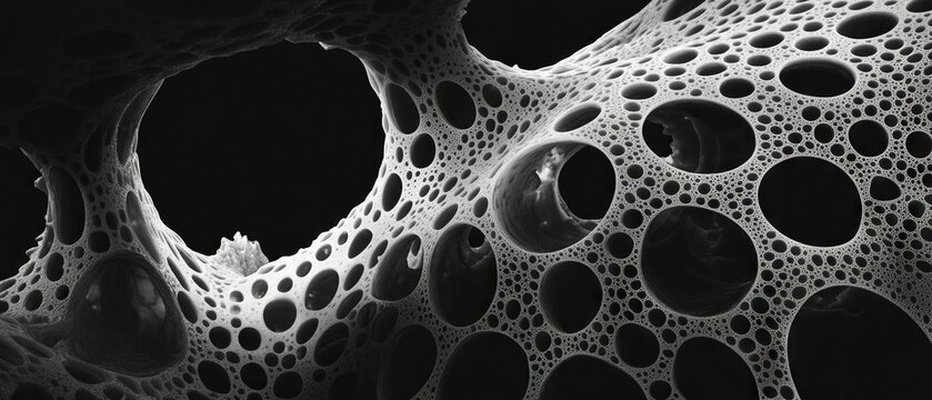 Exploration of intricate fractal patterns showcasing self-similar shapes in monochrome