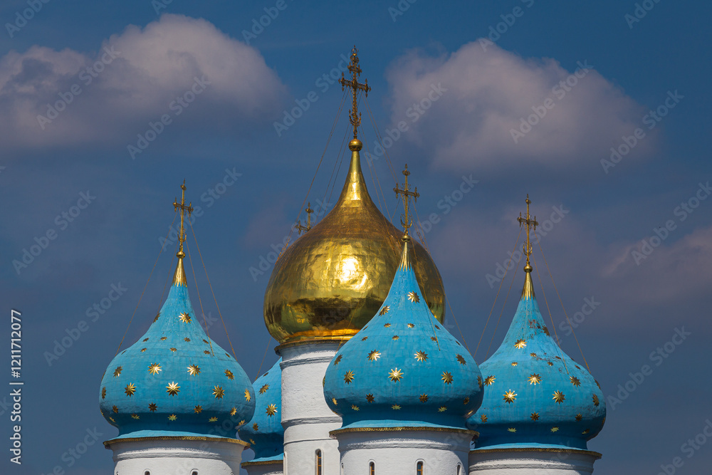 Wall mural Monastery in the centre of Sergiyev Posad