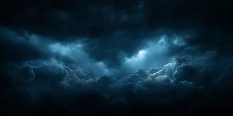 The sky is dark and cloudy, with a storm brewing in the distance © Kate
