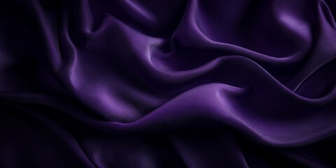 Fototapeta premium A purple fabric with a pattern of lines and swirls