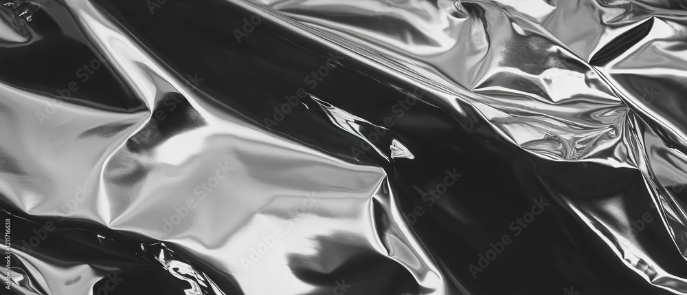 Poster textured hammered aluminum surface showcasing irregular patterns and unique shine