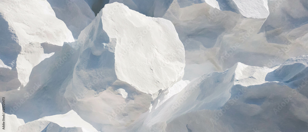 Aufkleber natural limestone texture featuring smooth, white and gray surfaces in abstract form