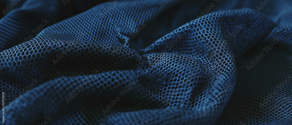 Poster Exploring the breathable texture and design of nanomesh fabrics with interwoven fibers