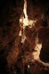 Formations of Calcite in Jewel Cave, Jewel Cave National Monument, South Dakota