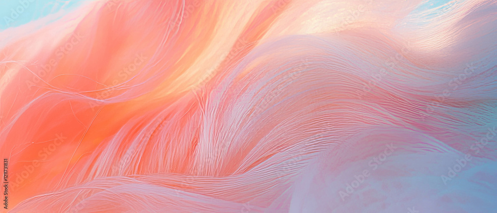 Poster ombre silk texture with smooth blending and gradual color transitions