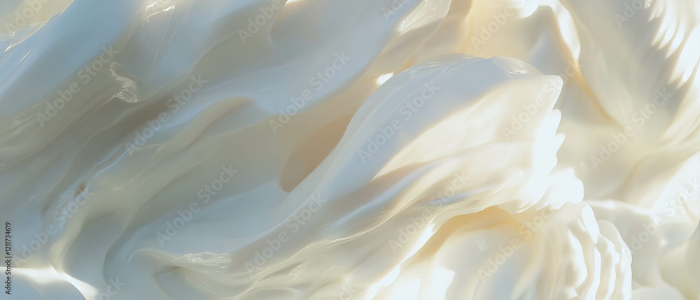 Poster Intricate porcelain texture showcasing delicate white patterns and fine structure