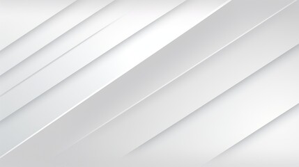 Fototapeta premium Abstract design featuring diagonal white stripes on a light background, creating a modern look.