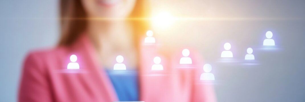 Investigators using advanced social media analysis tools for tracking criminal activities in a modern office setting