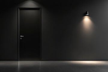 Reflections in a dimly lit room create an atmosphere of mystery and intrigue, inviting contemplation about what lies beyond