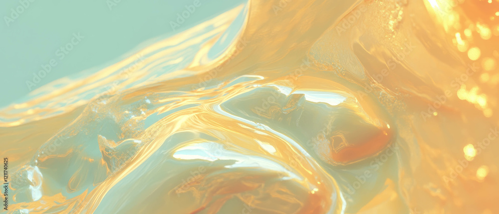 Poster captivating textures of sand dunes reveal intricate windblown patterns in golden hues
