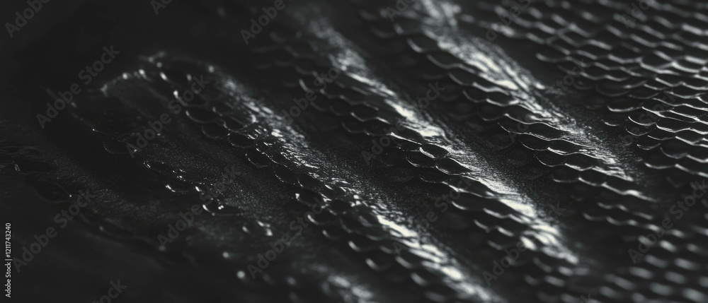 Aufkleber Exploring the unique texture and streamlined shape of shark skin in natural settings