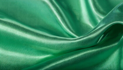 Obraz premium 青いサテン生地