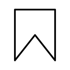 save simple icon, black line white background