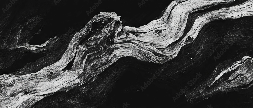 Aufkleber detailed texture of tree bark showcasing rough grooves and patterns in natural composition