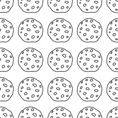 Cookies Seamless Pattern