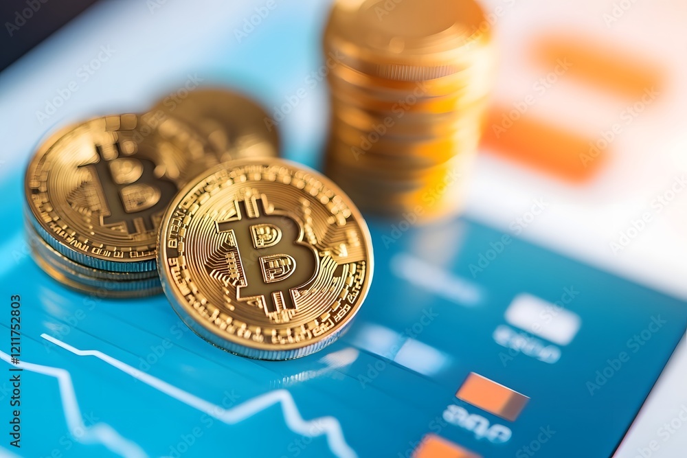 Poster close up of a mobile wallet app showing digital currency transaction history and available balance