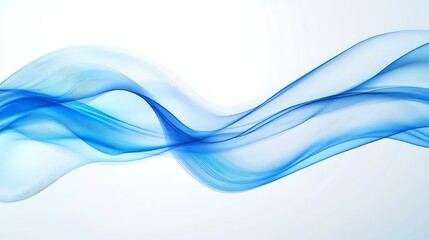 Obraz premium Abstract Background with Blue Paper Waves and Dark Colors for Sleek and Modern Designs
