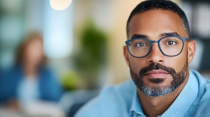 Obraz premium Portrait of an engaged patient in a professional therapy session with an attentive therapist