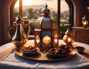 Elegant Ramadan Iftar Table