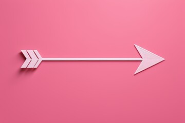 arrows on a pink background with a shadow