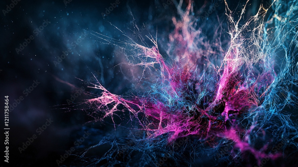Poster ethereal abstract art digital realm visual masterpiece colorful whirlwind intimate perspective imagi