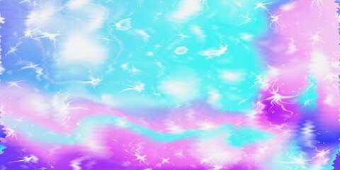 Ethereal Dreamscape with Shimmering Lights and Pastel Hues