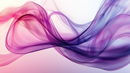 Abstract Purple and Pink Wave Background