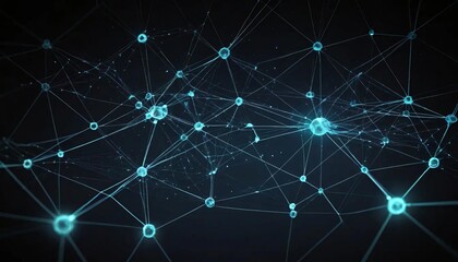 Obraz premium dark background, symbolizing advanced technology.