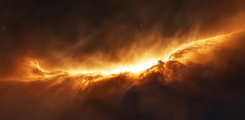Fototapeta premium Amazing Nebula Cloud Background Wallpaper for Stunning Space-Themed Designs