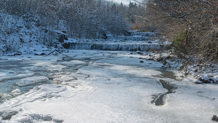 Eiszeit an der Gürbe