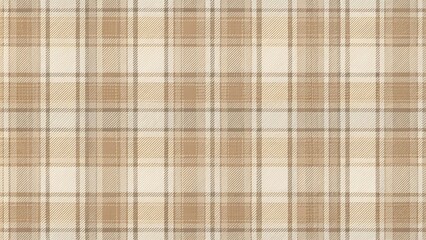 Subtle Textured Plaid Pattern in Earthy Tones A Seamless Design for Fashion and Home Decor