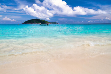 Beautiful beach on the Similan Islands by the Andaman Sea, Thailand