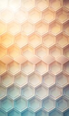 abstract background with hexagons