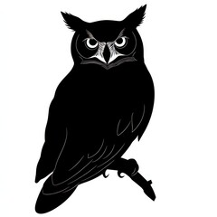 Majestic Owl Silhouette