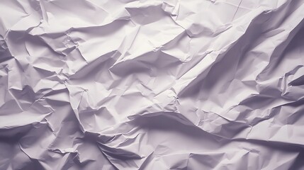 Obraz premium Minimalist texture of crumpled paper with soft shadows