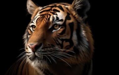 Obraz premium Majestic Tiger Portrait