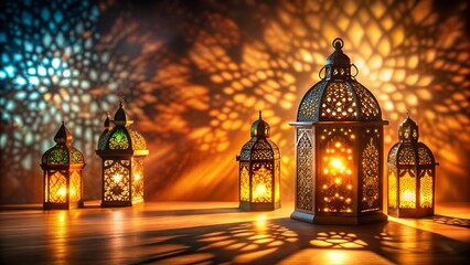 Obraz premium mosque in the night