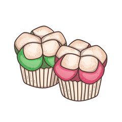 Steamed sponge cake from Indonesia