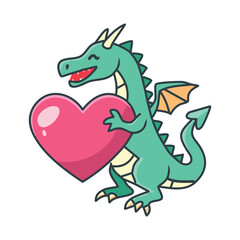 Valentine’s Day illustration for print 