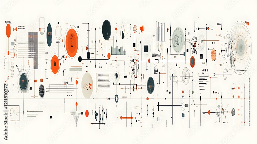 Poster abstract technological network system design