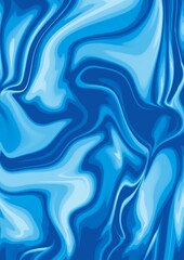 fluid marble texture wallpaper with theme color blue