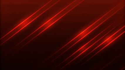 Abstract red light background. Illustration of abstract red and black metallic with light ray and glossy line. Metal frame design for the background.  design modern digital technology concept