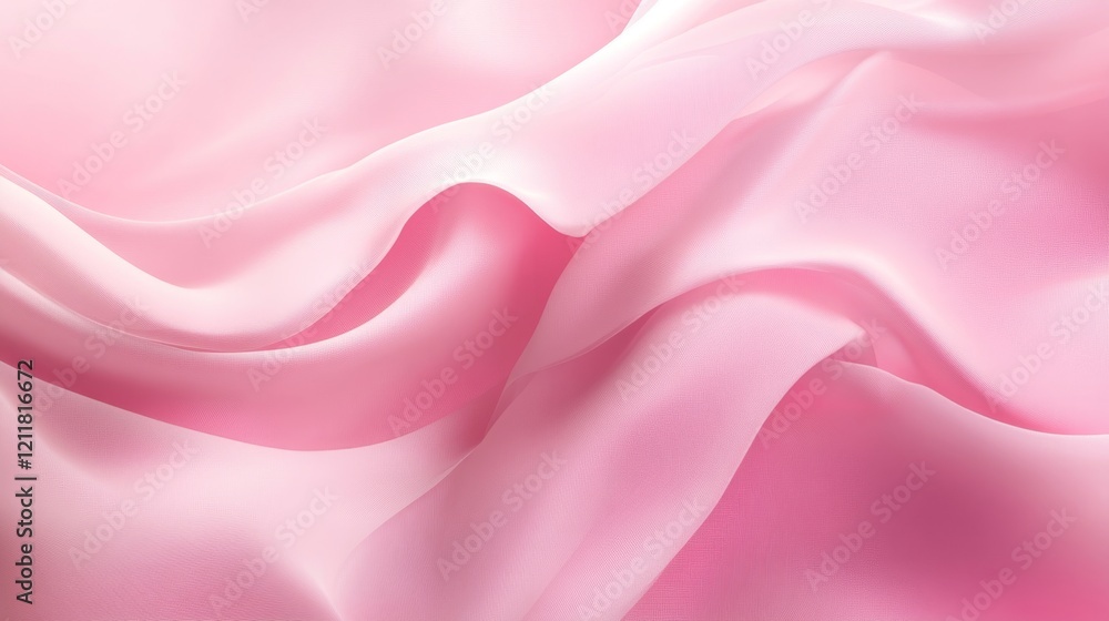 Poster soft elegant pink fabric texture for background and design use