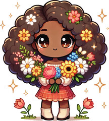 Cute girl chibi kawai